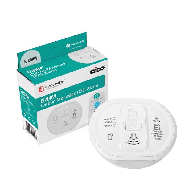 10 year guaranteed powered carbon monoxide co alarms